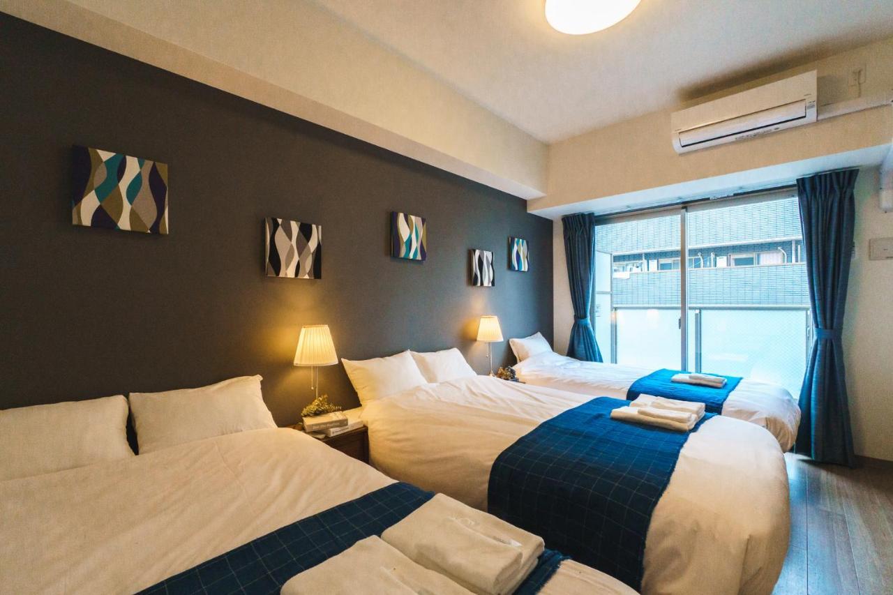 Ikidane Residential Hotel Shimanouchi Osaka Bagian luar foto