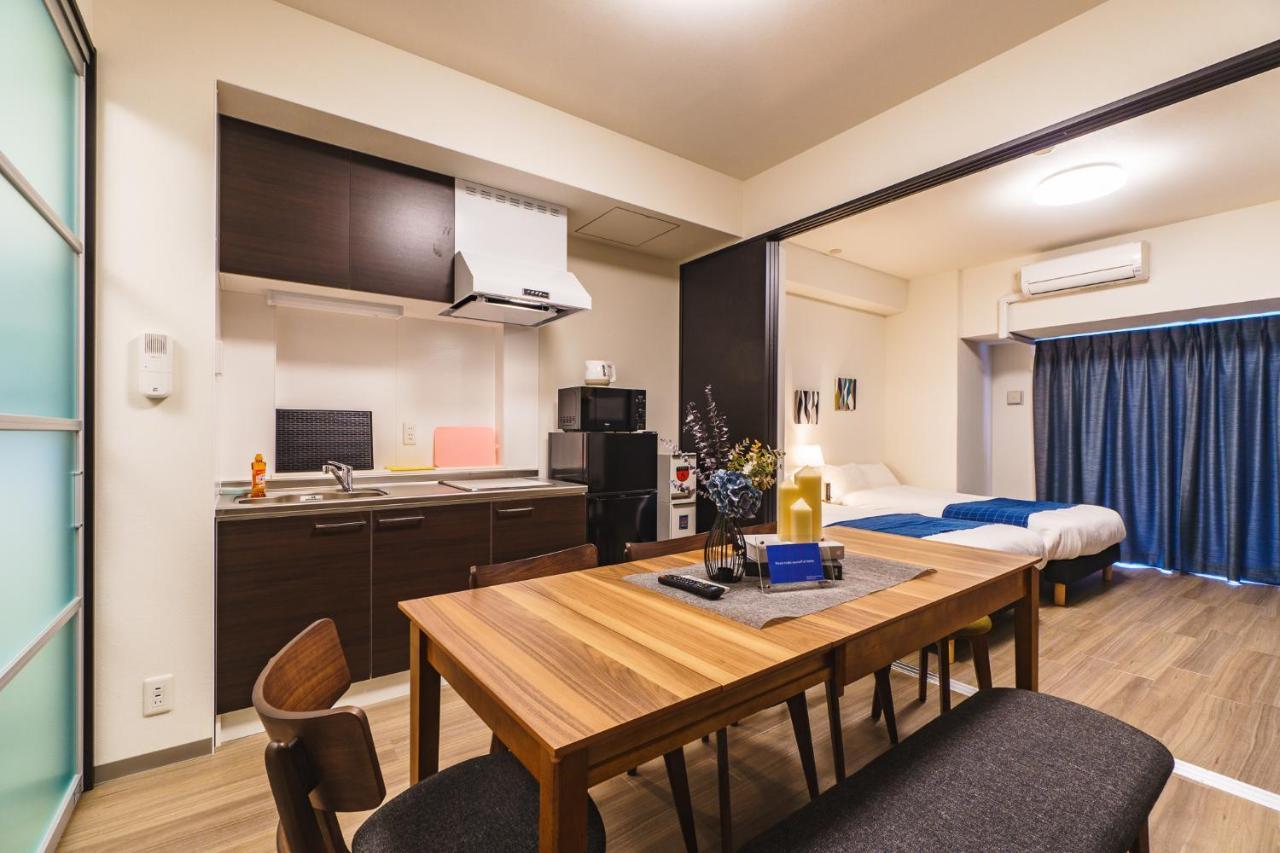 Ikidane Residential Hotel Shimanouchi Osaka Bagian luar foto