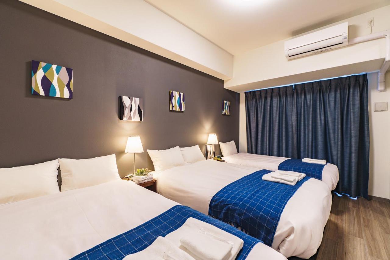 Ikidane Residential Hotel Shimanouchi Osaka Bagian luar foto